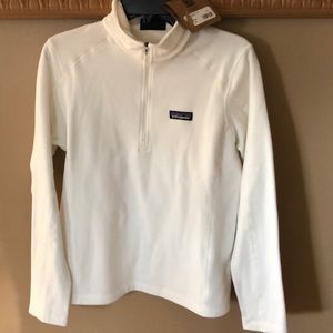 Patagonia white fleece new with tags!